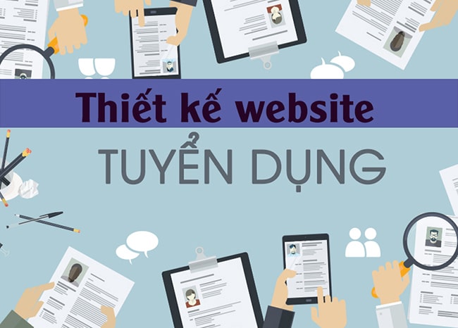 Thiết kế website tuyển dụng